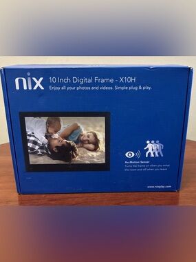 10 Inch Digital Frame X10H - Blue